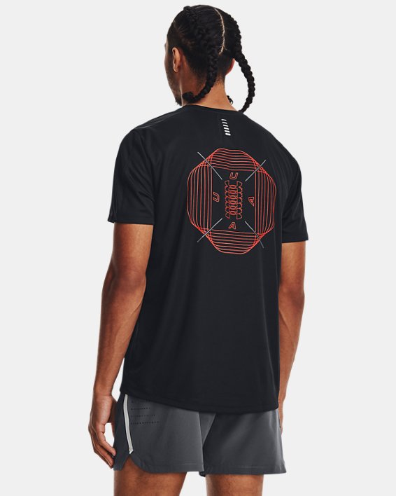 Men's UA Speed Stride Spot T-Shirt, Black, pdpMainDesktop image number 1